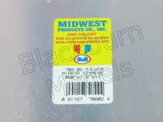 .060 (1.52mm) x 11 x 7.6 inch Styrene Mirror Silver (708-02) - Click Image to Close